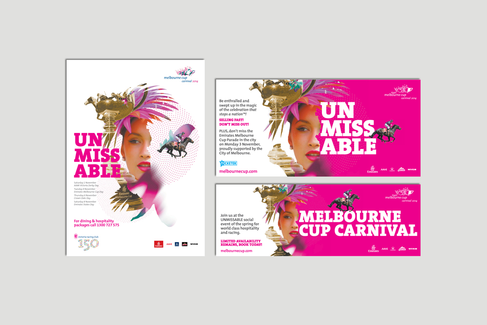 Melbourne Cup Carnival – Press Advertising