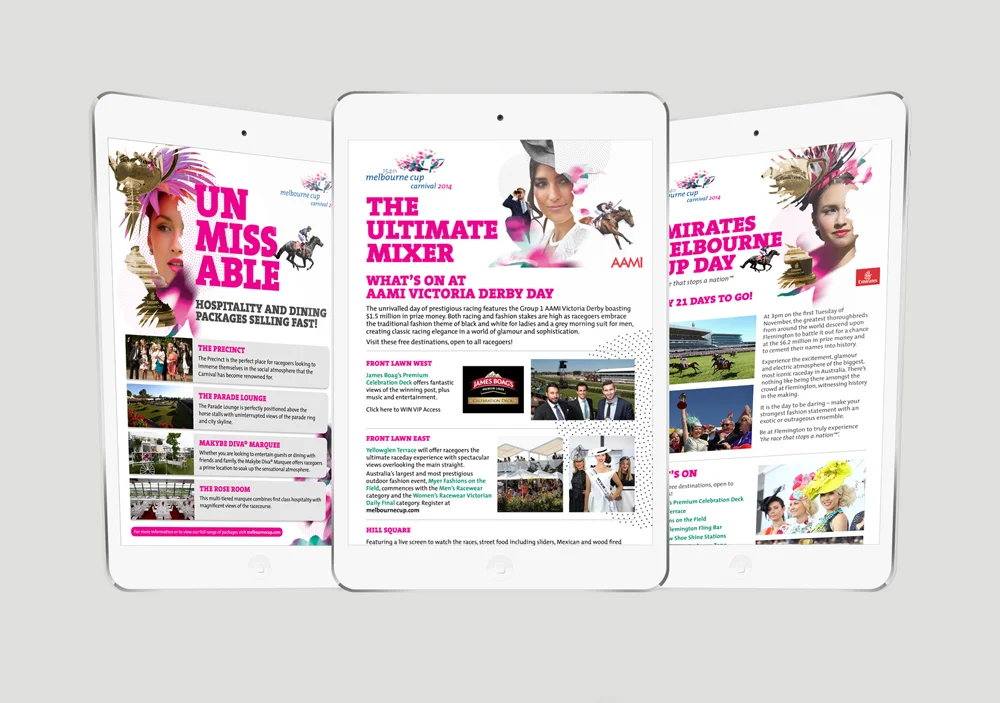 Melbourne Cup Carnival – EDM Advertising