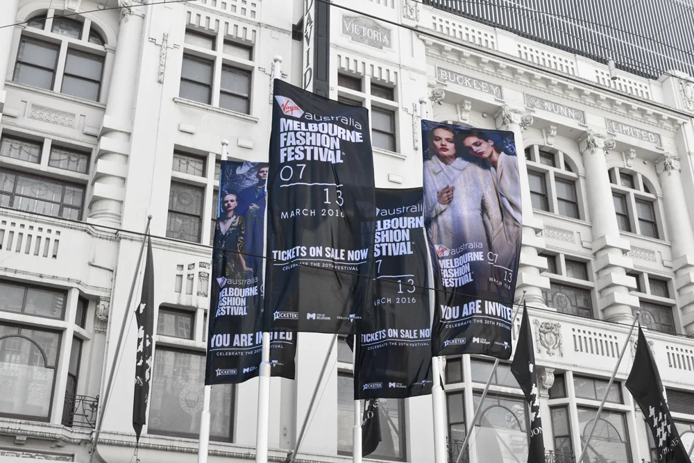 Virgin Australia Melbourne Fashion Festival – Outdoor Advertising