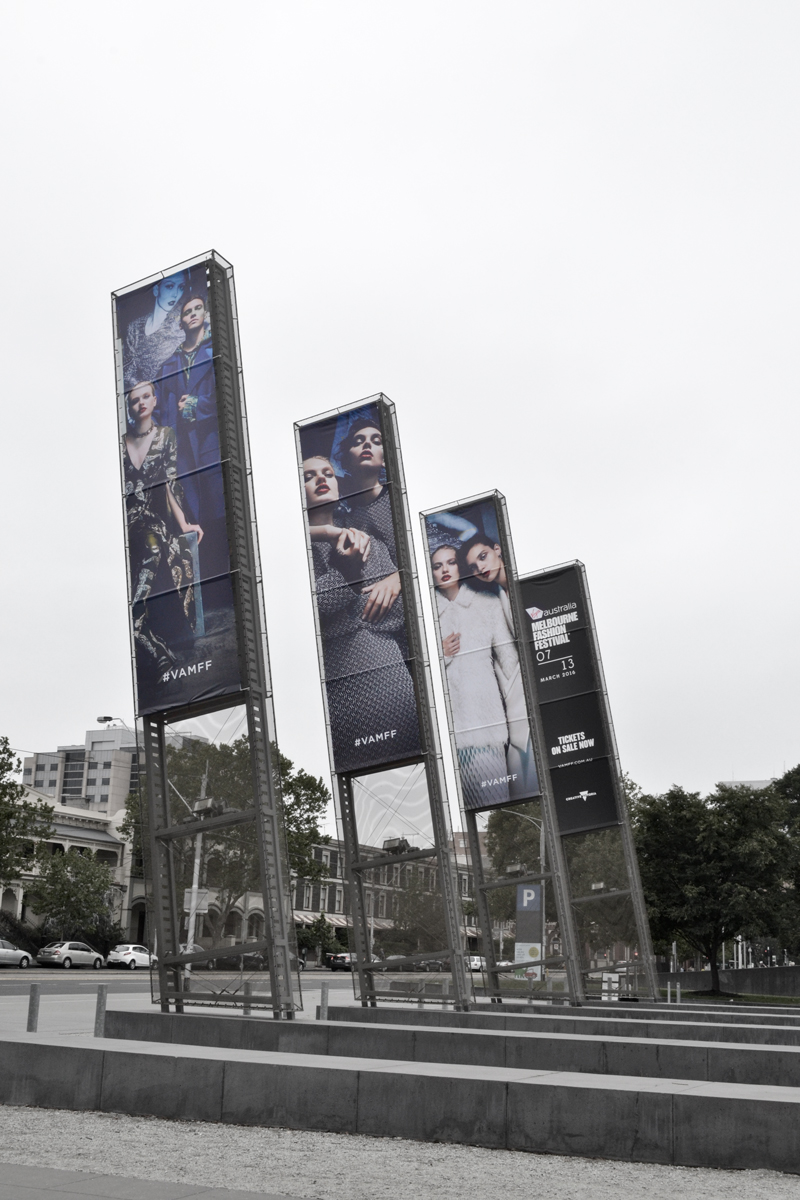 Virgin Australia Melbourne Fashion Festival – Outdoor Advertising