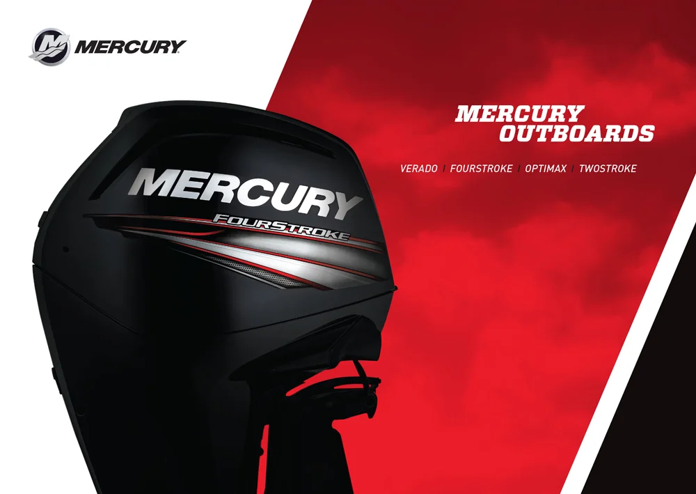 Mercury Marine graphic design brochure design