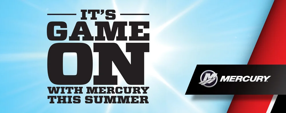 Mercury Marine advertising graphic design promotion