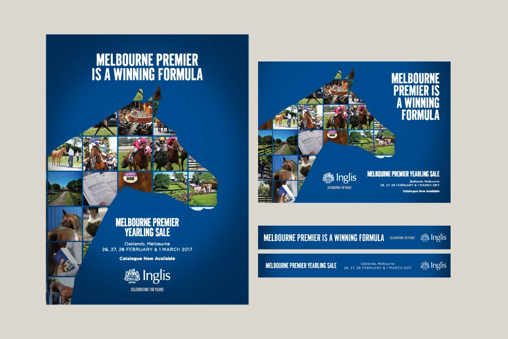 Inglis Advertising campaign creative direction graphic design