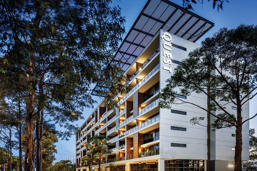 Quest Apartments – Graphic Design