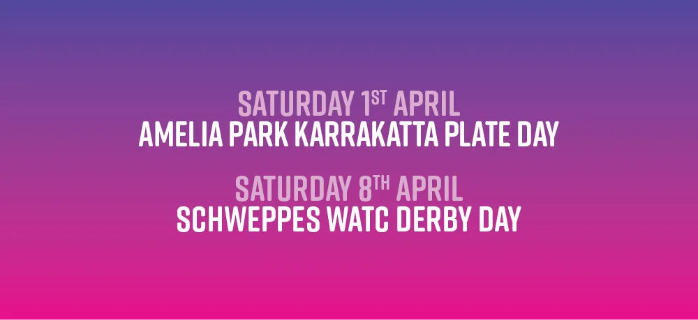 Perth Racing Autumn Racing Carnival creative direction graphic design typography