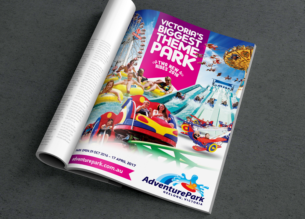 Adventure Park Advertising campaign creative direction graphic design