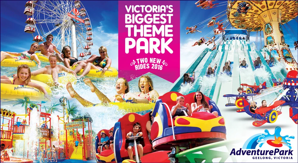 Adventure Park Advertising campaign creative direction graphic design