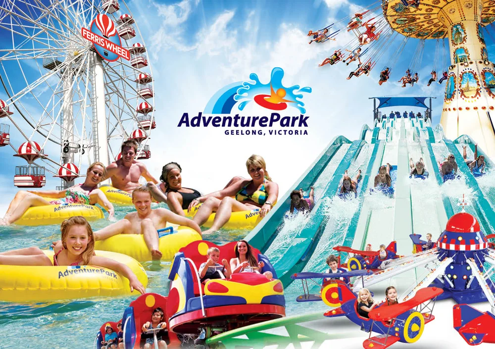 Adventure Park Advertising campaign creative direction graphic design