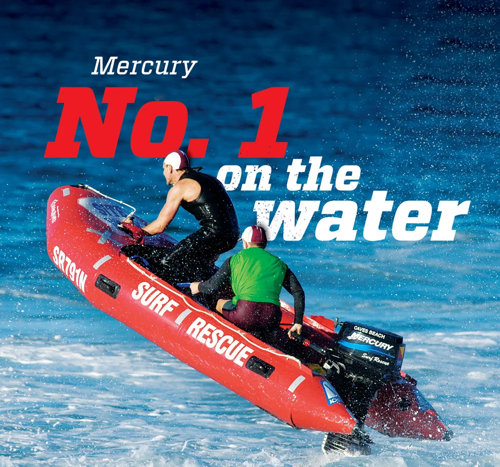 Mercury Marine advertising graphic design typography