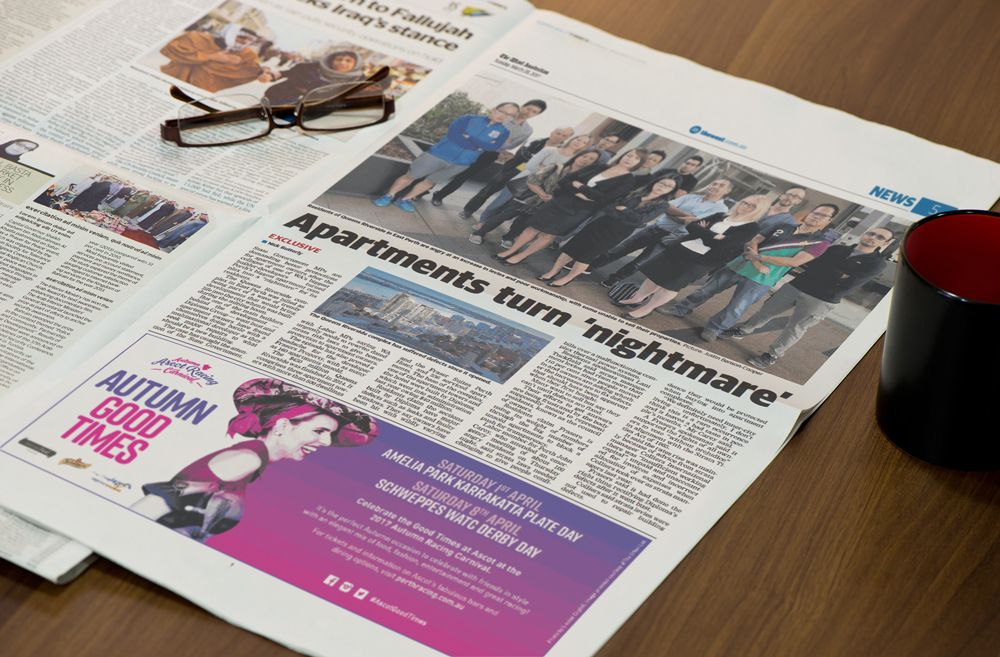 Perth Racing Autumn Racing Carnival creative direction graphic design newspaper