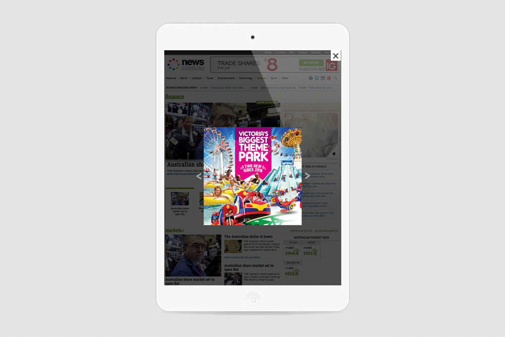 Adventure Park Advertising campaign creative direction graphic design digital