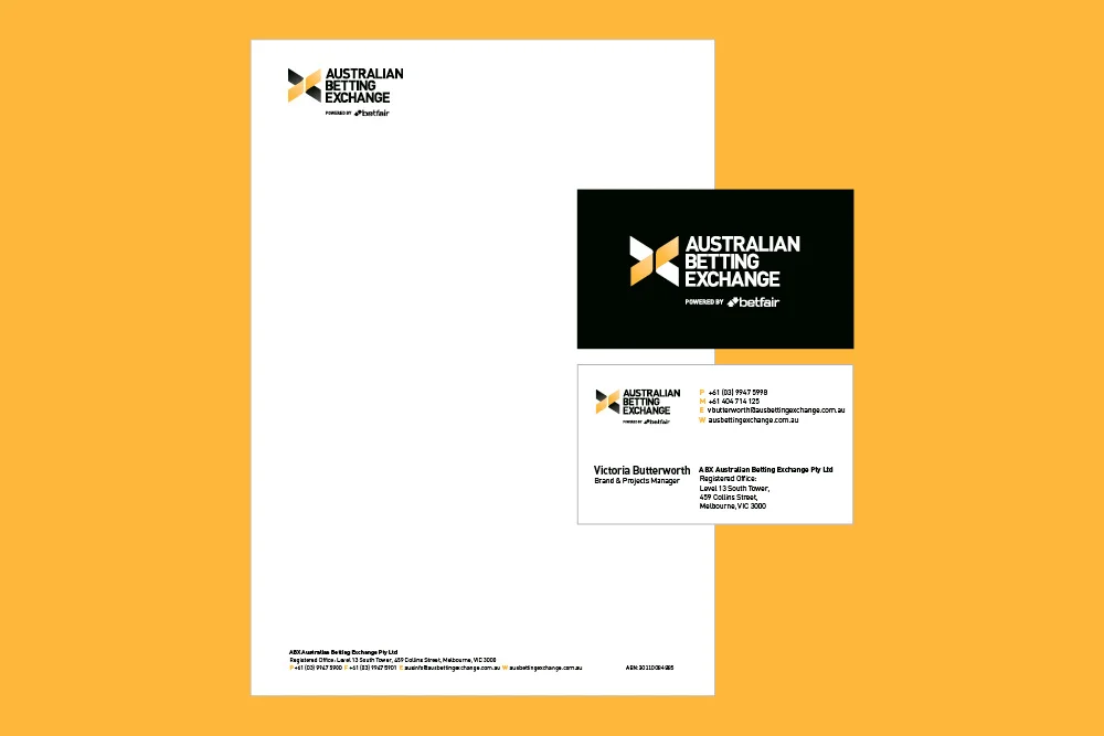 Betfair Australia – Australian Betting Exchange Rebrand – Creative Direction