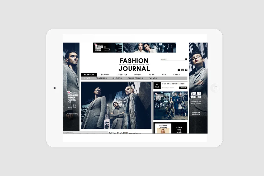 Virgin Australia Melbourne Fashion Festival – Advertising