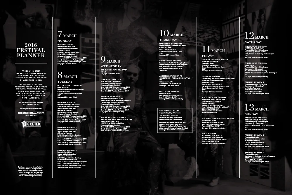 Virgin Australia Melbourne Fashion Festival – Advertising