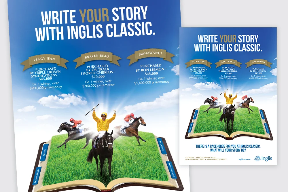 Inglis Advertising campaign creative direction graphic design