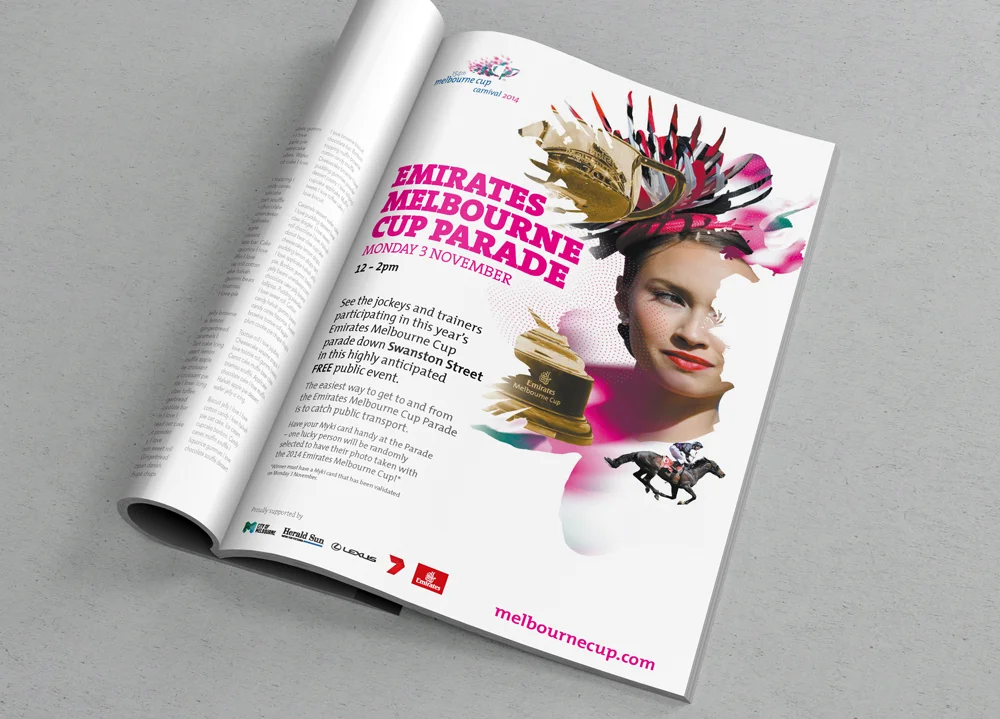 Melbourne Cup Carnival – Press Advertising