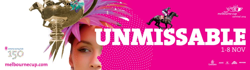 Melbourne Cup Carnival – Billboard Advertising