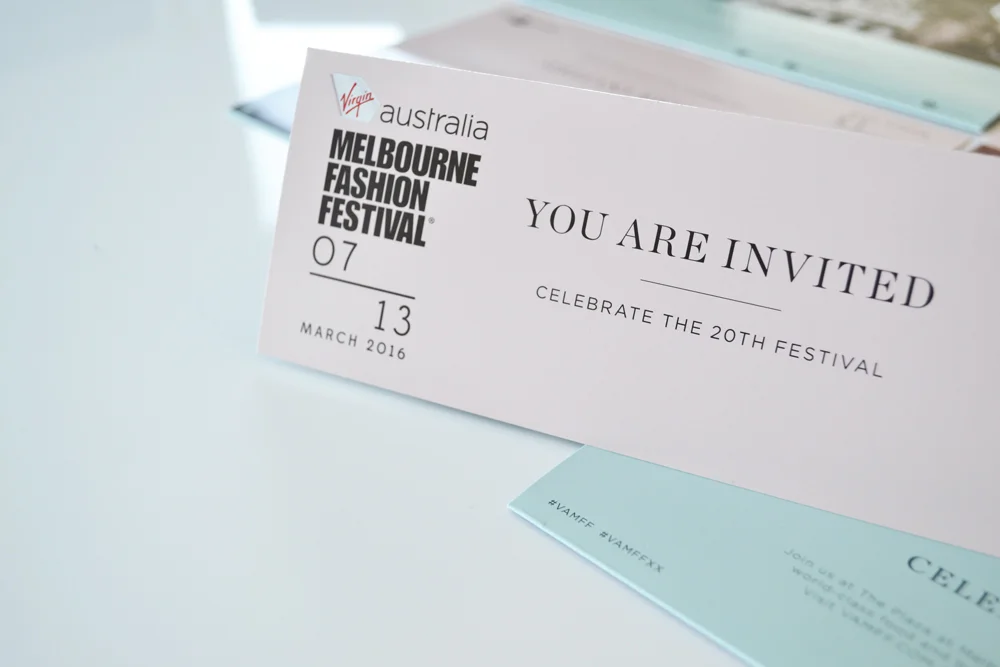 Virgin Australia Melbourne Fashion Festival – Advertising
