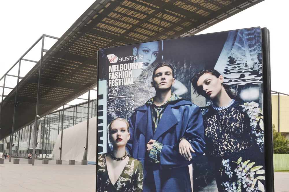 Virgin Australia Melbourne Fashion Festival – Outdoor Advertising