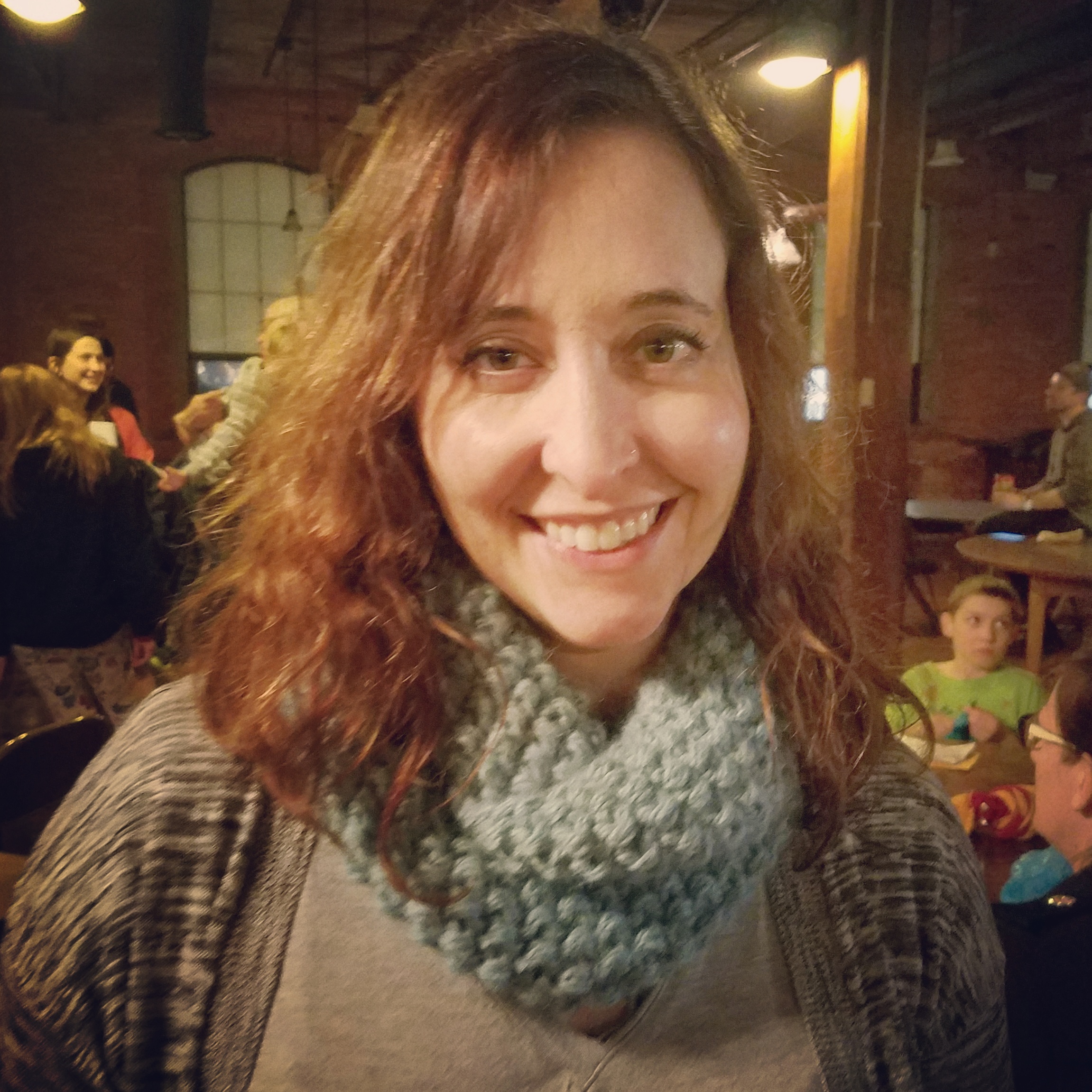 Seed stitch double cowl: Cascade baby alpaca chunky yarn.