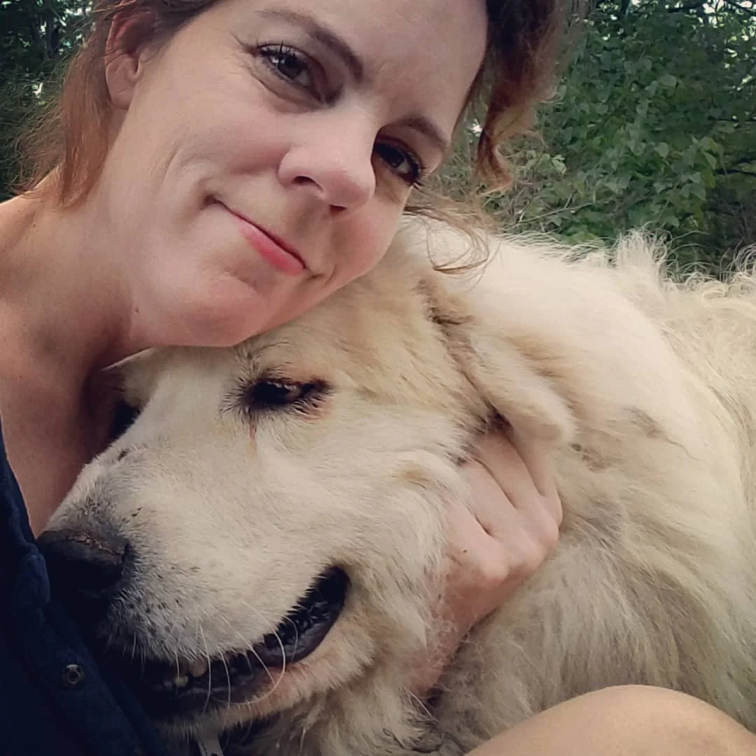 My livestock guardian Lou is my righthand man