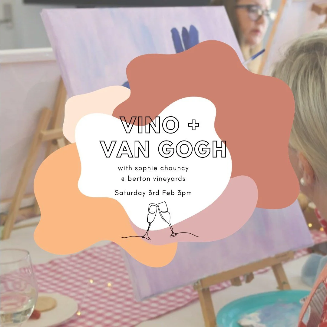 Vino & Van Gogh at Berton Vineyards