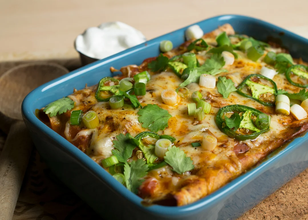 Vegetarian Enchiladas 