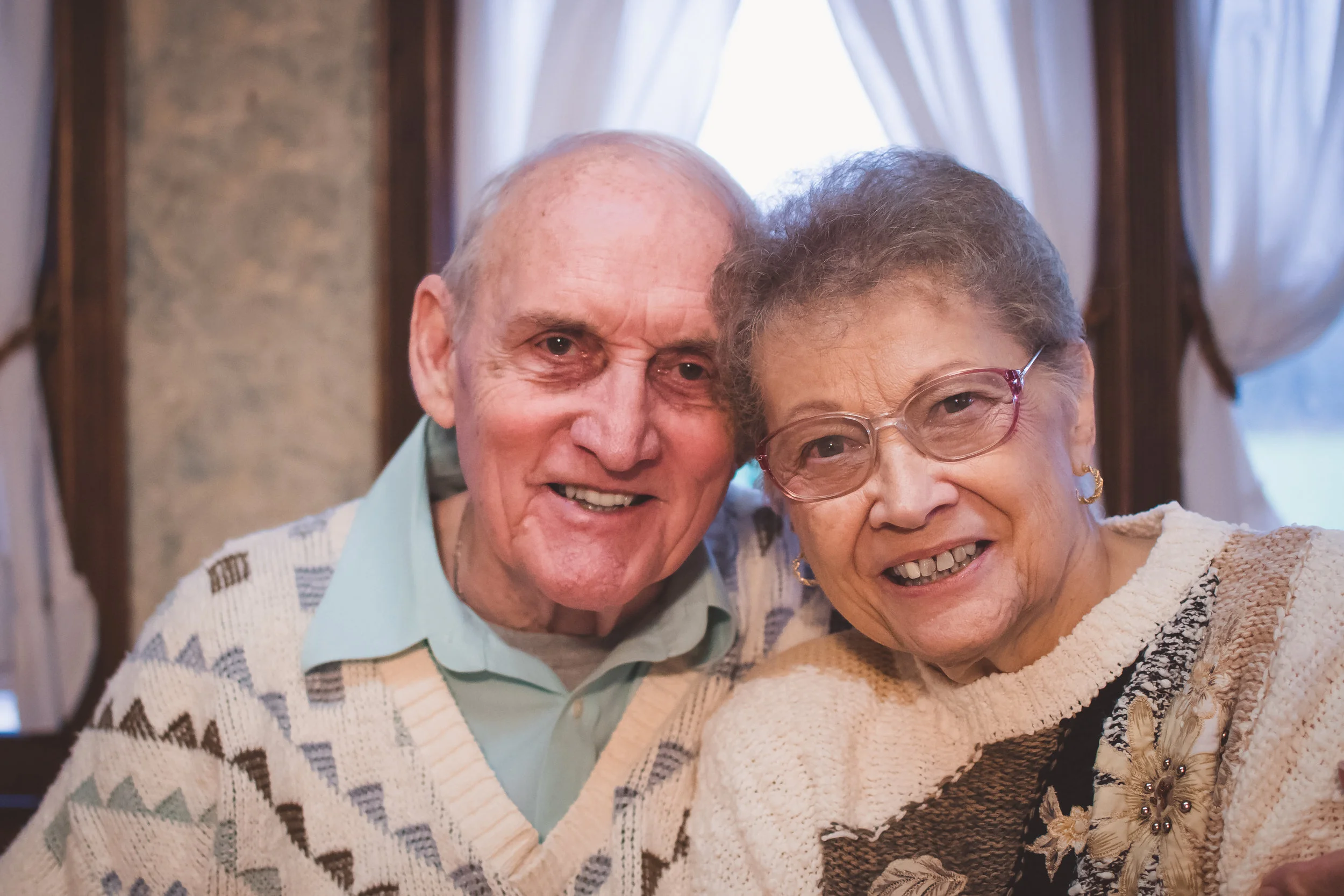 My Grandma and Grandpa....the lady who keeps all the memories, and the man who loves her!