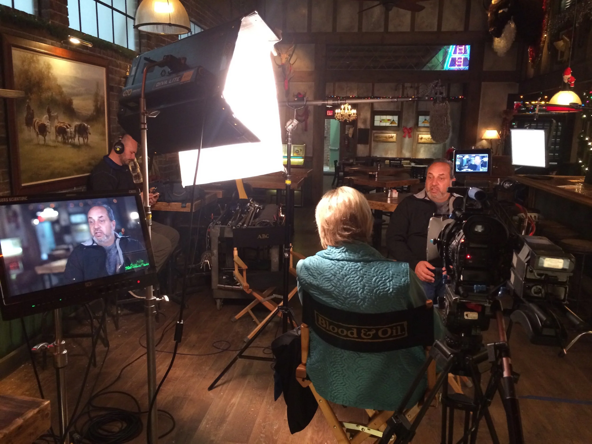 On the Set of Blood and Oil