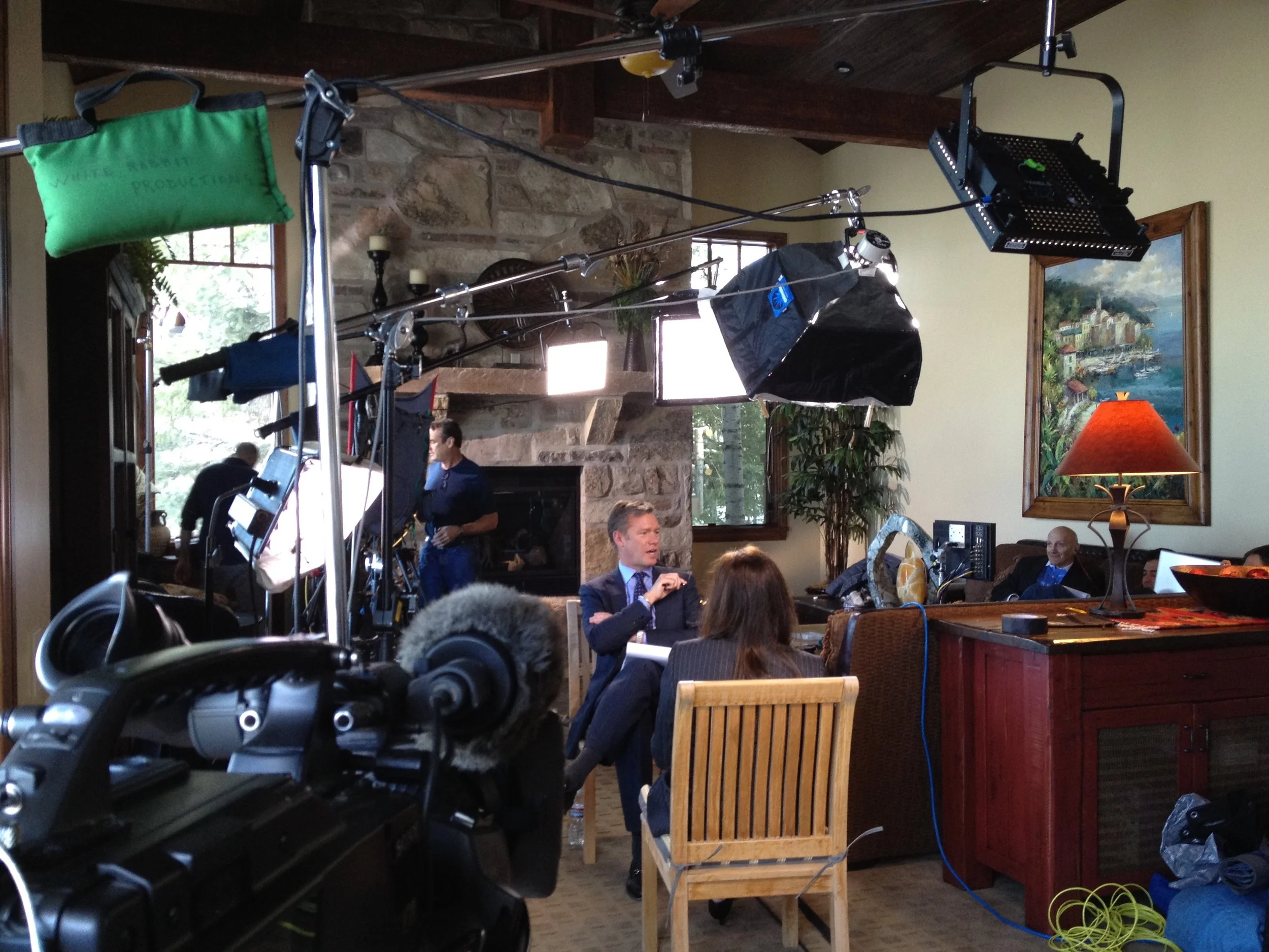 Lighting an NBC Dateline Interview with Chris Hansen Behind the Scenes