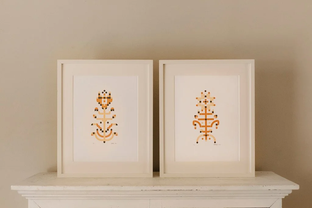 RUBINSKI X BRUNO Limited Edition Sawtooth + Flora SET