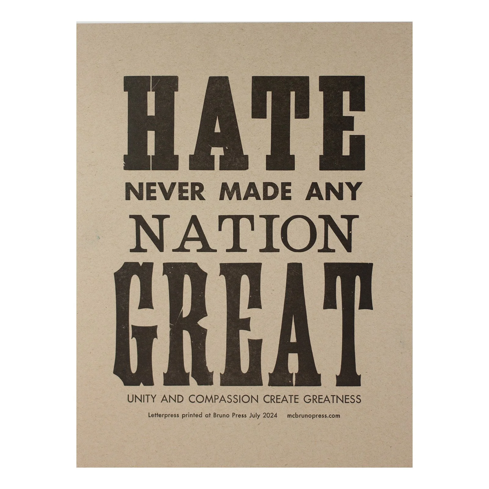 Great Not Hate