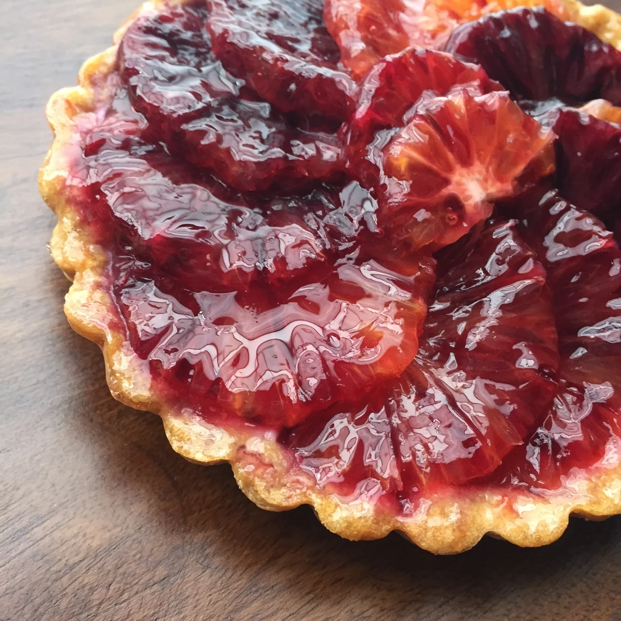 Blood Orange Tart