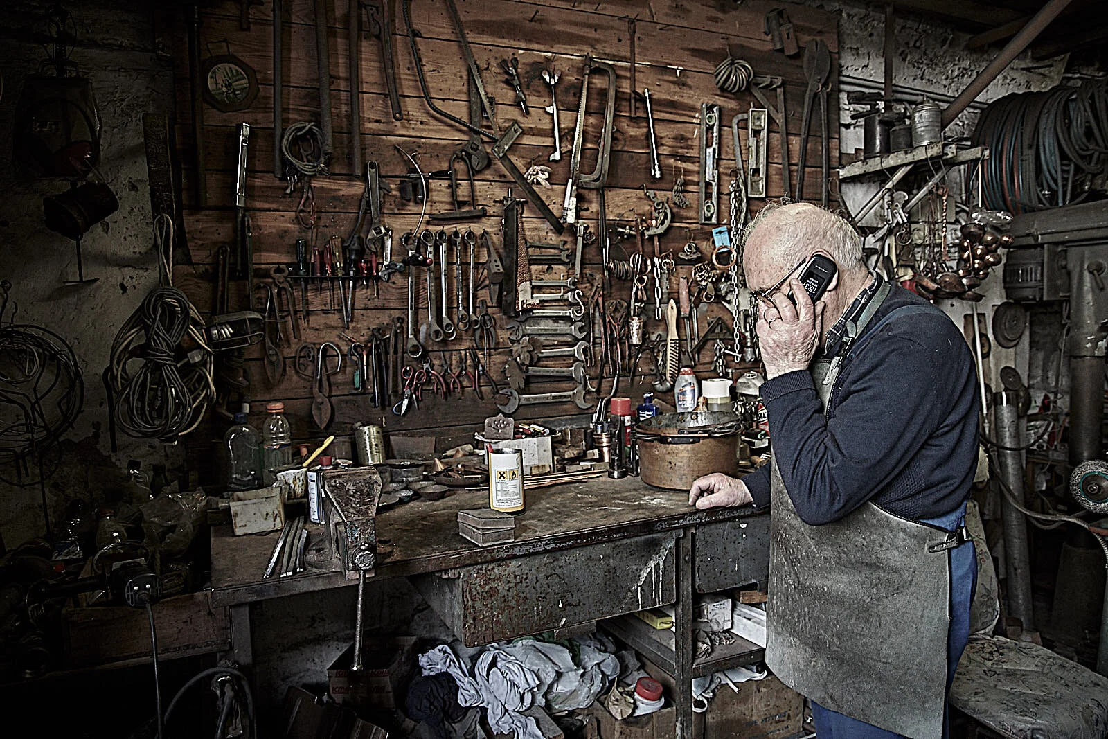 Copper Man's Tools