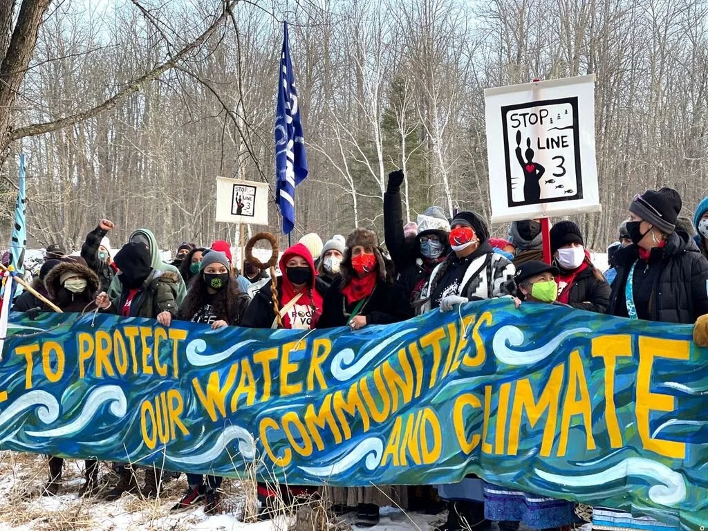 Water Protectors News Media Stop Line 3