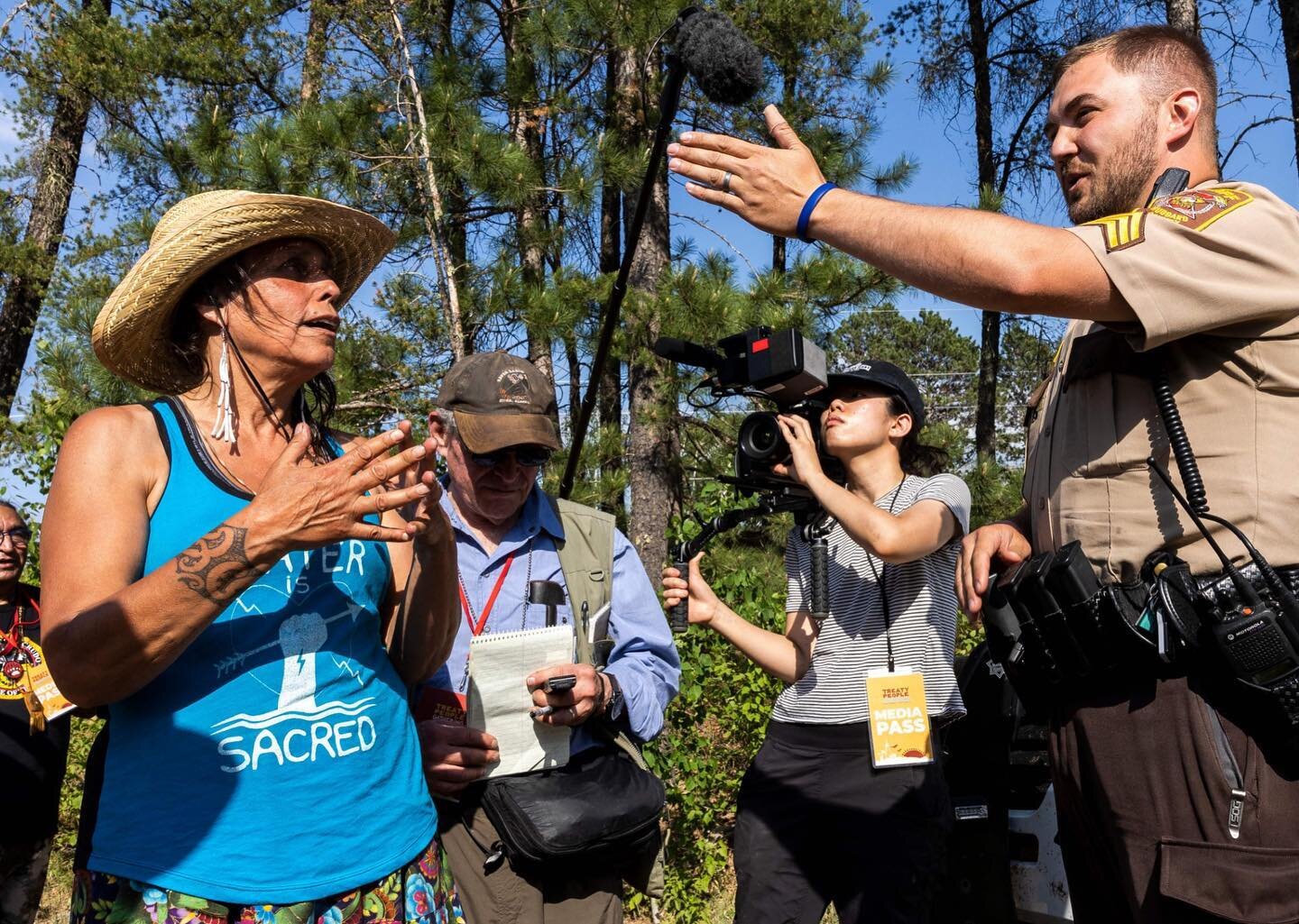 The Wadena County Jail will not release Winona LaDuke. They think that jailing one person will stop the resistance to this pipeline. We have to prove them wrong. We need you to come to the rivers. As soon as you can, bring friends, stand with us. #St