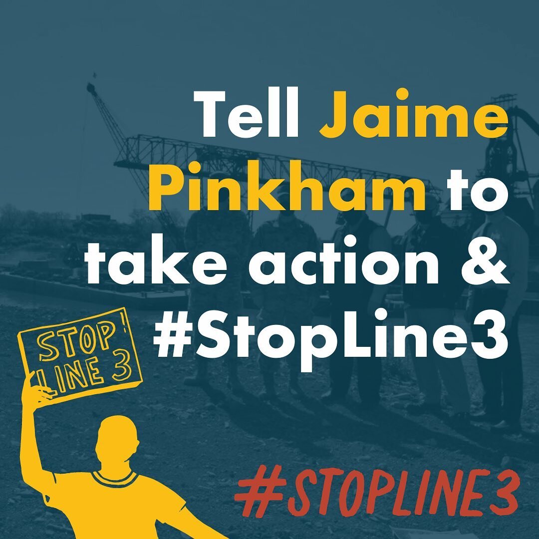Jaime Pinkham, the Assistant Secretary of the Army for Civil Works and a Niim&iacute;ipuu citizen, has stood up against pipelines in the past.

We need him to take action now and #StopLine3.

Click the link in our bio and tell him that we must protec