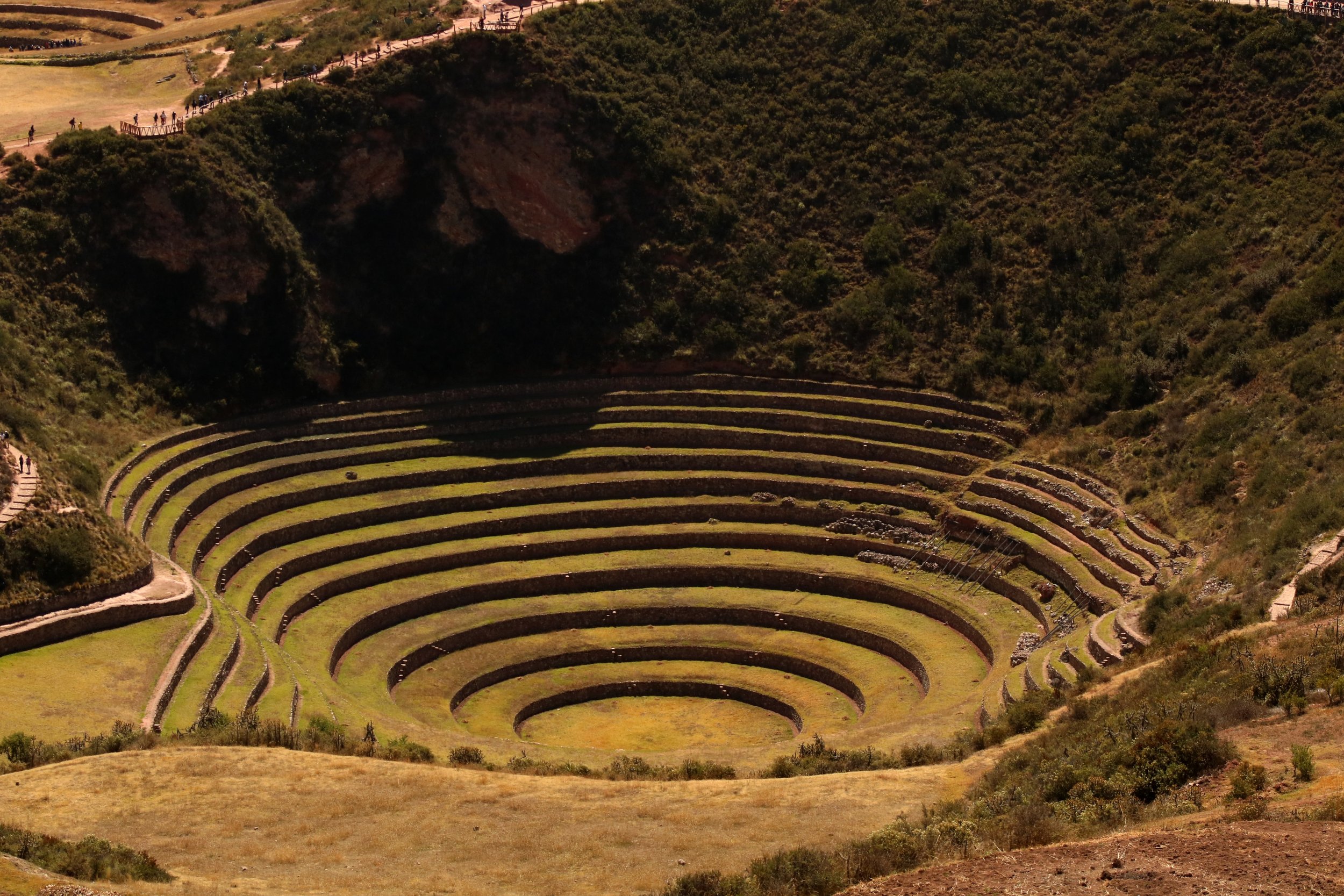 Visit the Pisac ruins in the Sacred Valley