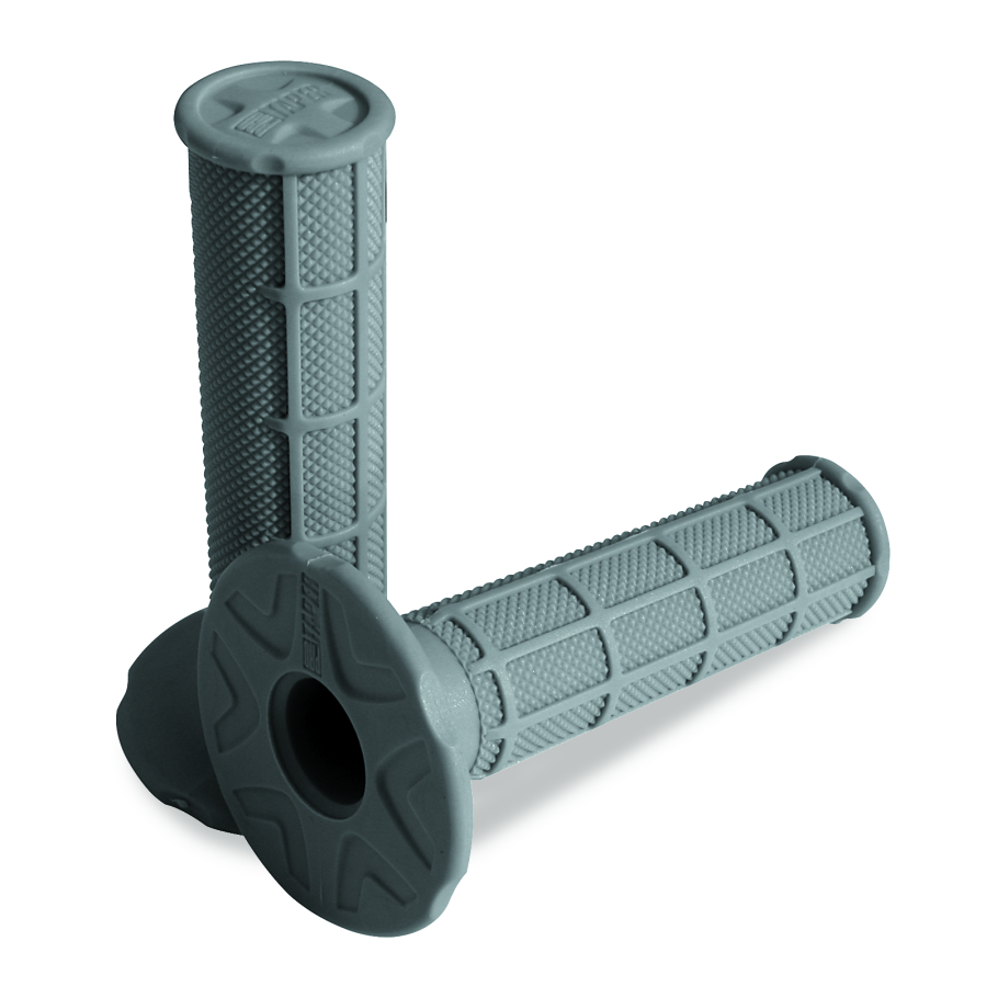 ProTaper 1-2 Waffle Grips - Soft - Light Gray.png