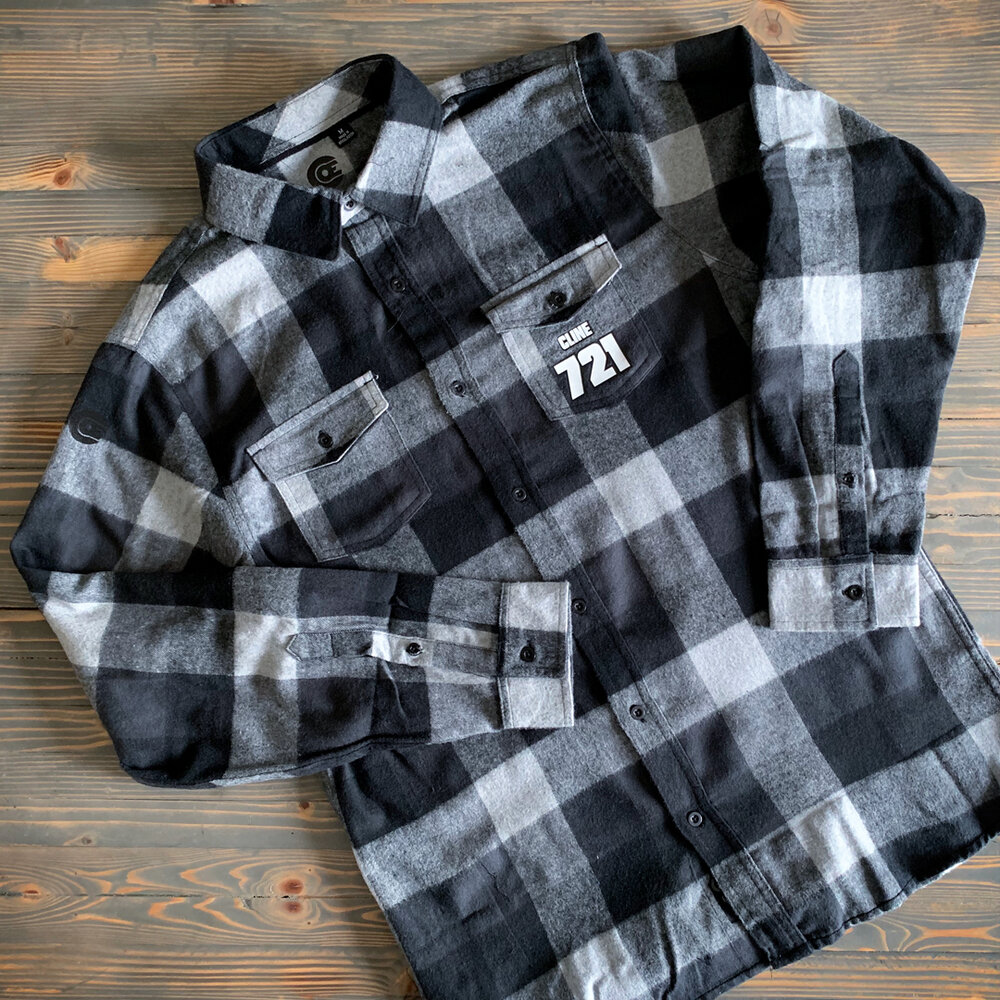 Custom Moto Flannel - Black — COE Concepts