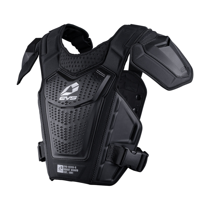 EVS Revo 5 Roost Guard - Black/White