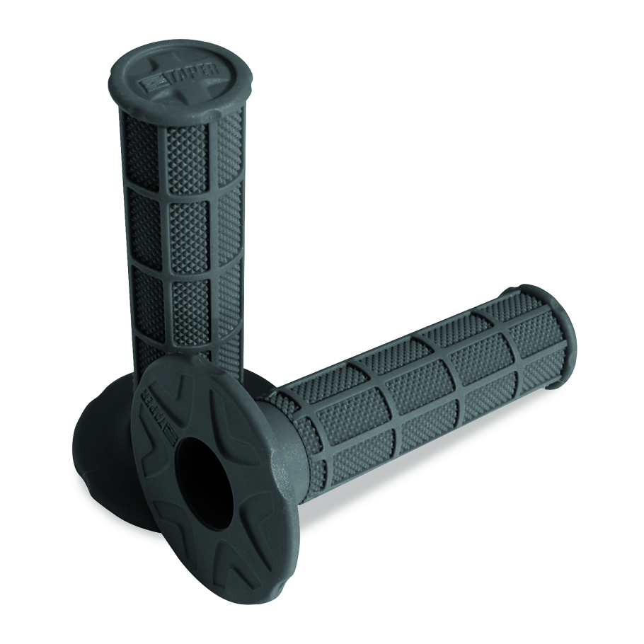 ProTaper Full Waffle Grips - Med - Dark Gray.png