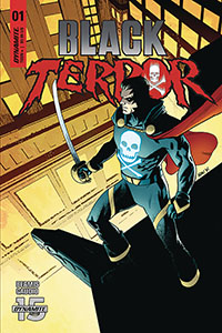 Black Terror #1 (2019) Interior Lineart Dynamite Entertainment