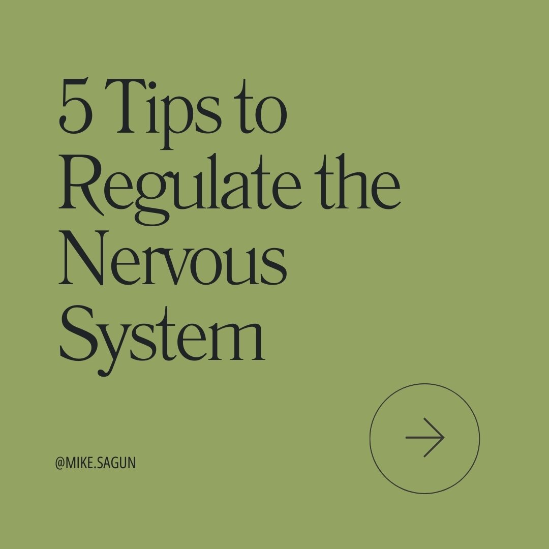 ✅ 5 Recommendations to Regulate the Nervous System.⁣
1️⃣ Mindful Moments
2️⃣ Set Boundaries
3️⃣ Listen to Music
4️⃣ Stay Hydrated
5️⃣ Practice Self-Compassion

💡 How do you regulate your nervous system? 

#somatics #somatic #somaticawareness #emotio