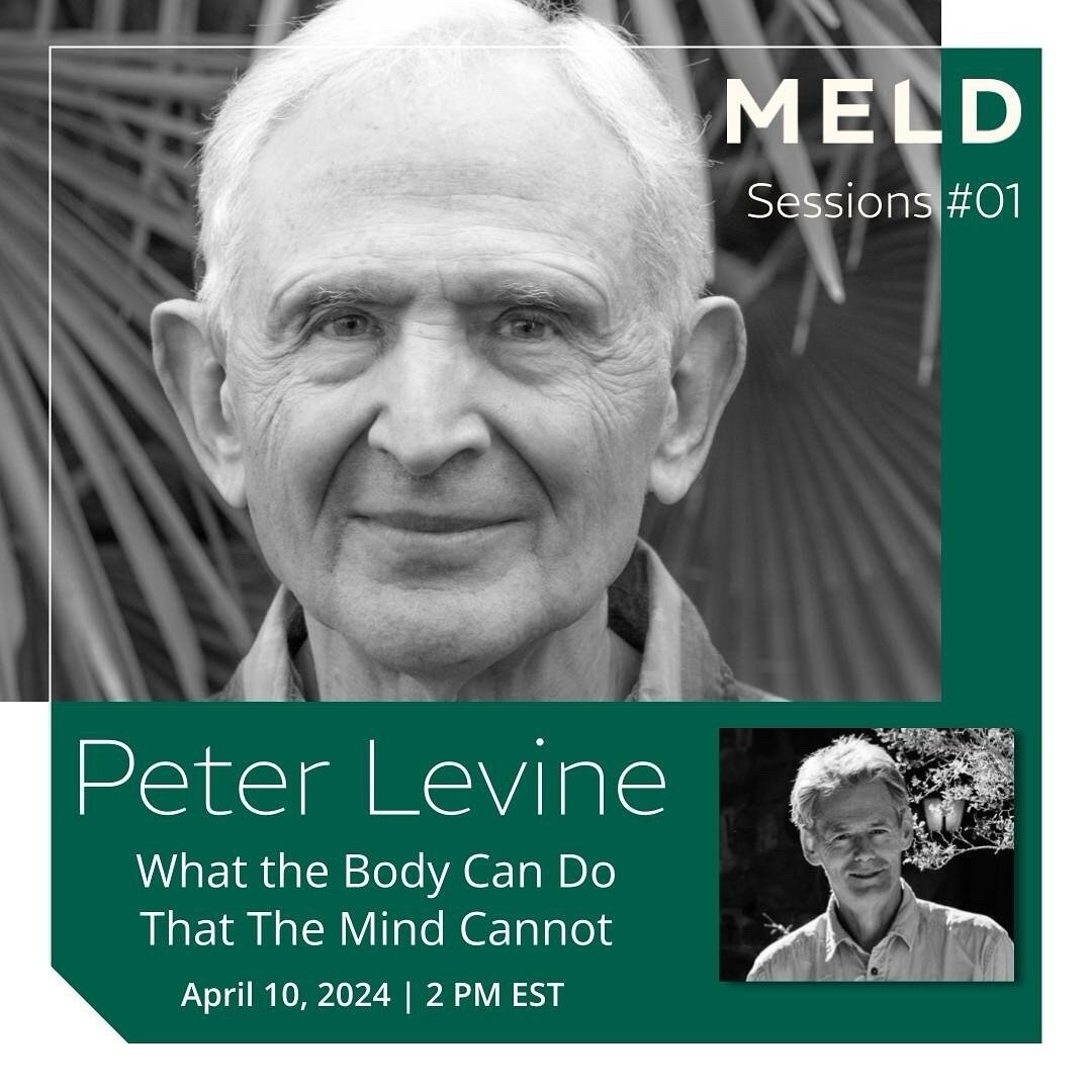 👋🏽 If you&rsquo;re in the somatic world, you&rsquo;re not going to want to miss this event with the world-renowned author and developer of @somaticexperiencingint, @drpeteralevine!
⠀⠀⠀⠀⠀⠀⠀⠀⠀
Over the last 2 years I&rsquo;ve been studying at Somatic