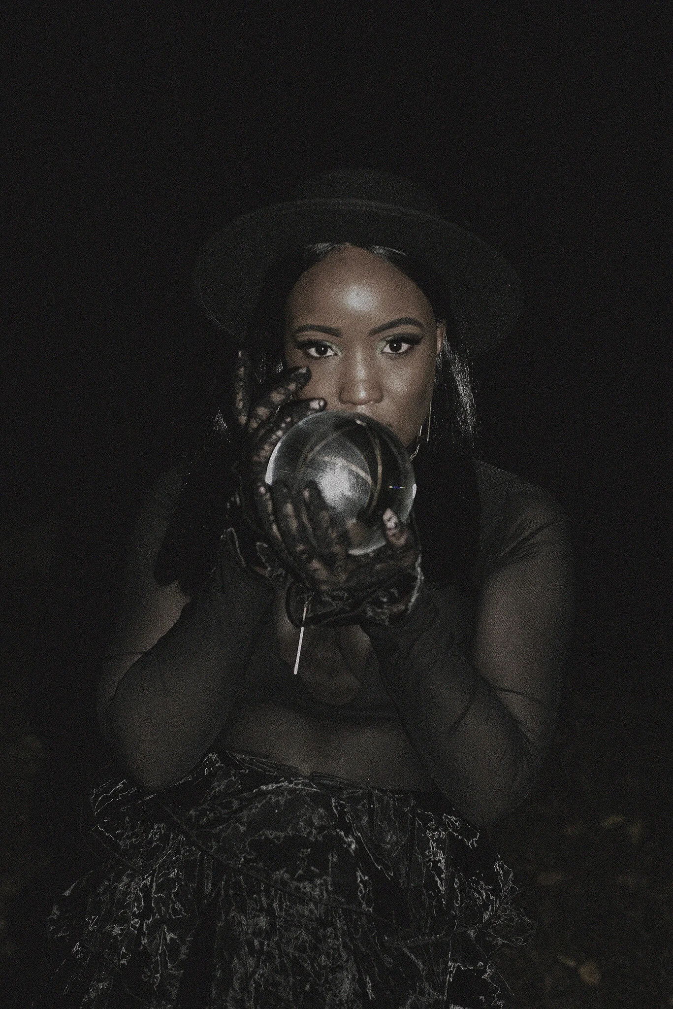 Halloween Styled Shoot - Mount Moriah Cemetery