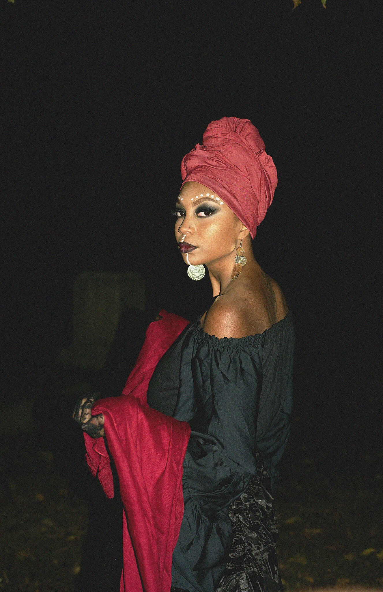 Halloween Styled Shoot - Mount Moriah Cemetery