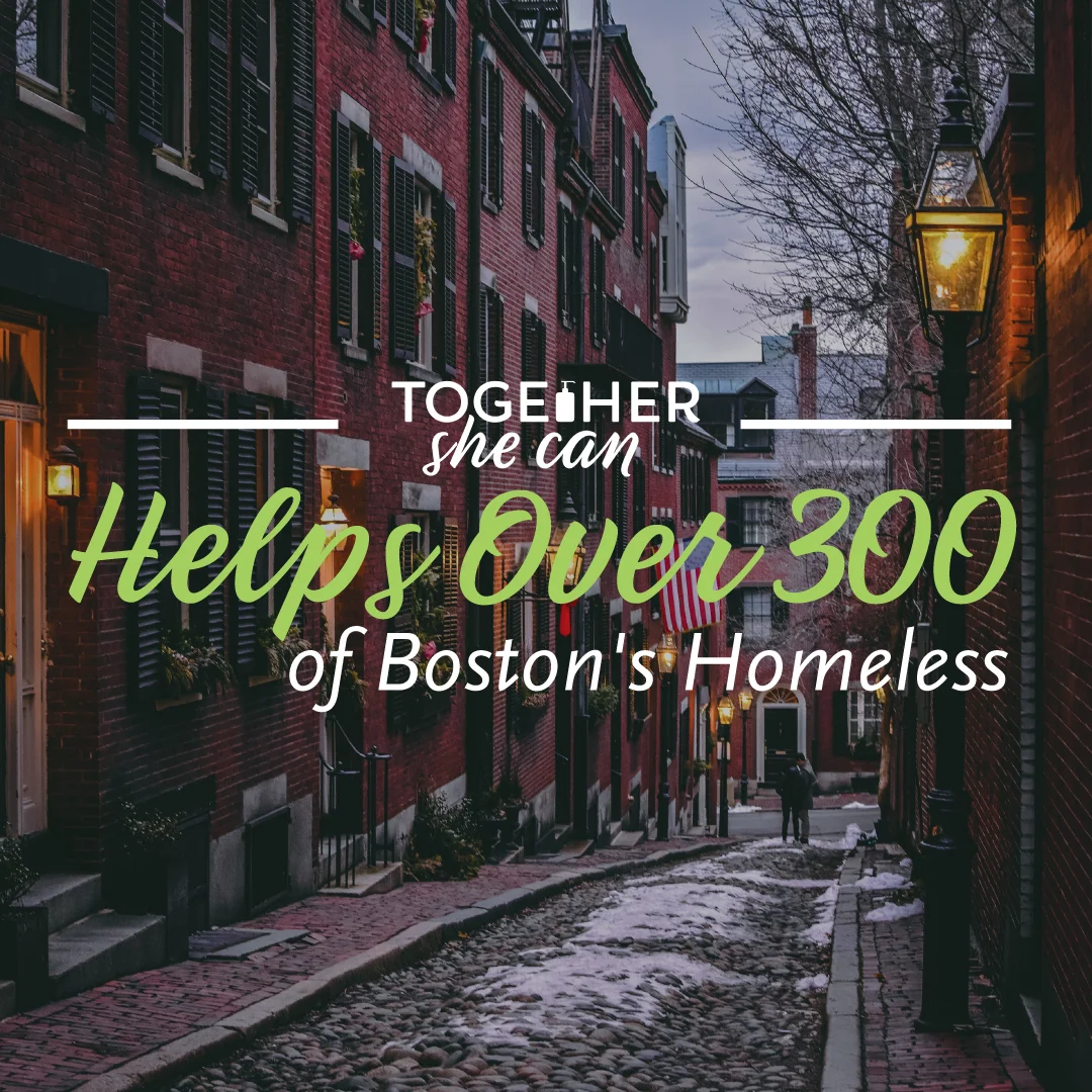 Together She Can Helps Over 300 Homeless in Under 2 Hours