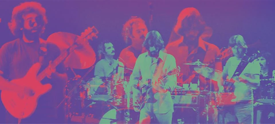 Montage of my photos in the recent Get Shown the Light box set and Cornell '77 CDs.