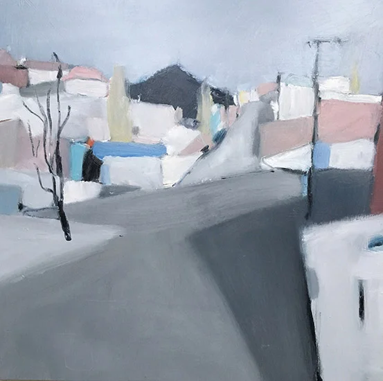 Jane Canfield, West Hobart #II, 2018, oil on board, 76 x 76cm, 72dpi .jpg